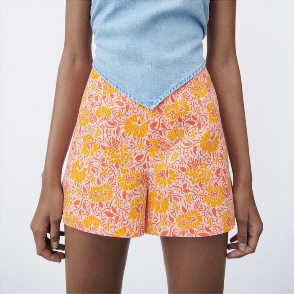 Zara Printed Shorts
